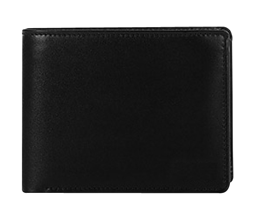 Leather Wallet: Cross Bar Trifold