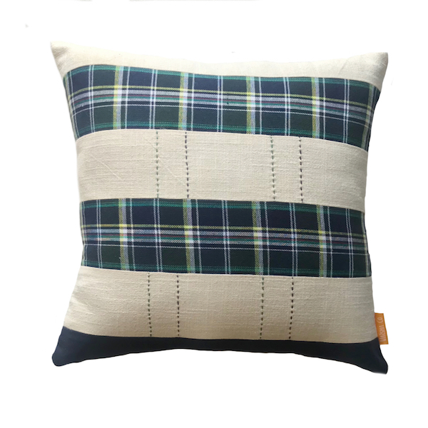 Tartan Tracks Cushion