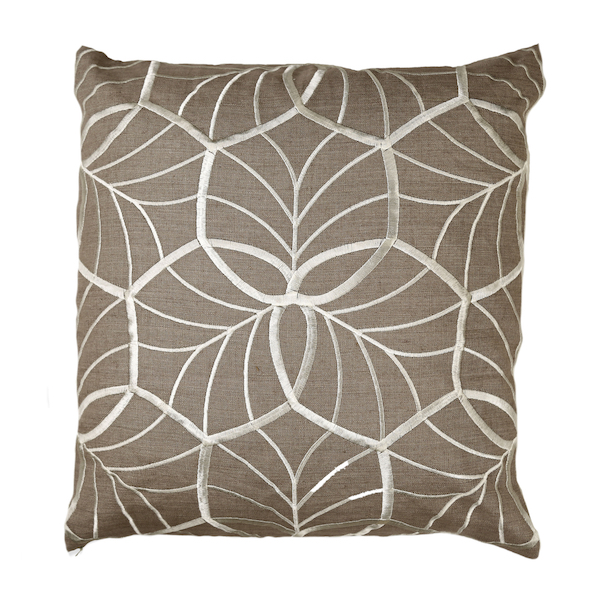 White Cotyledon Cushion